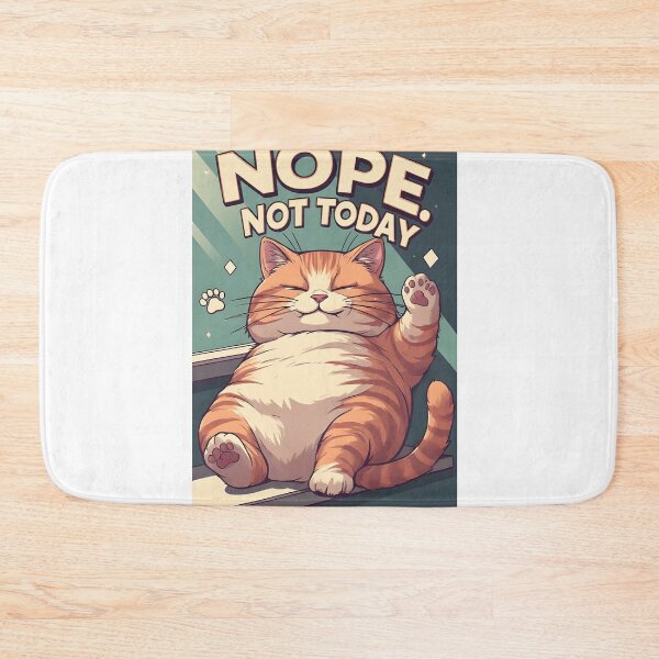 Item preview, Nope Not Today cat  designed and sold by owi-art.