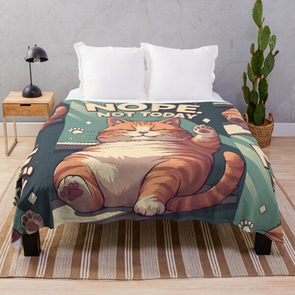 Item preview, Nope Not Today cat  designed and sold by owi-art.