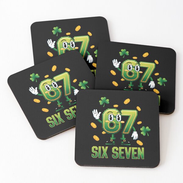 Item preview, six seven meme saint Patrick day 2026 designed and sold by VividDripCo.