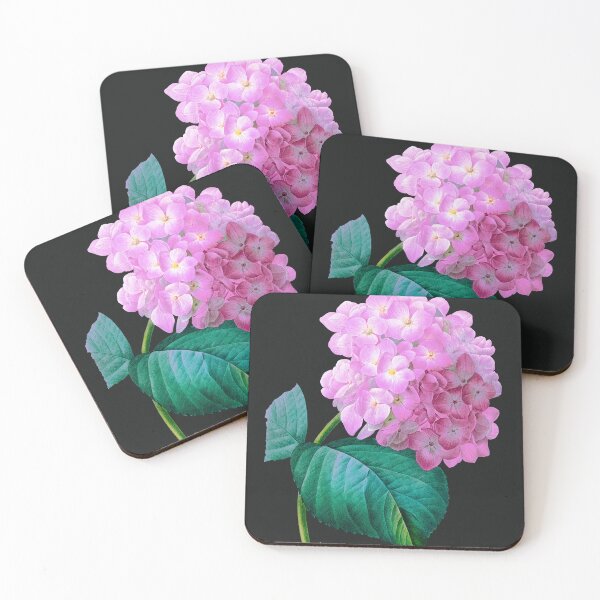 Item preview, Pink Hydrangea Flower And Lush Leaf Design Art  designed and sold by DEC02.