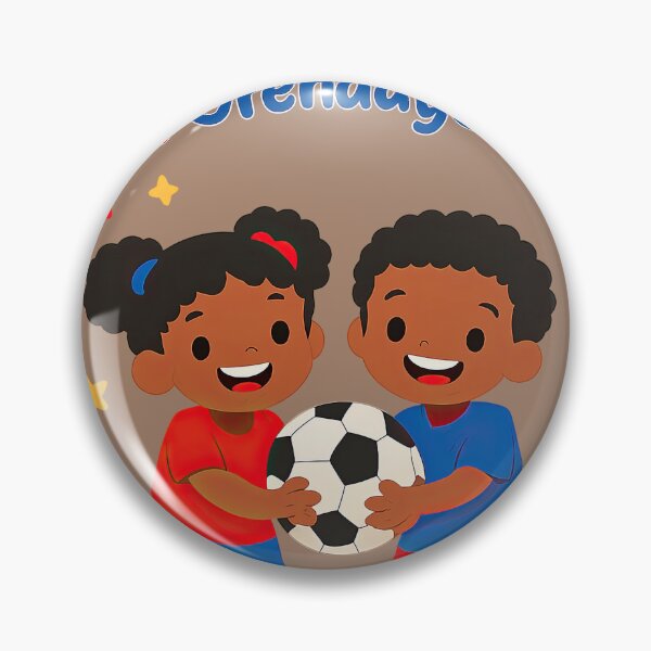 Item preview, Ti Grenadye Yo Haiti Kids Football designed and sold by BrickByDream.