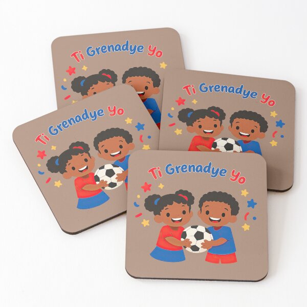 Item preview, Ti Grenadye Yo Haiti Kids Football designed and sold by BrickByDream.
