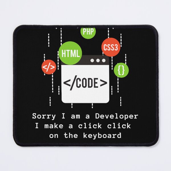 Item preview, Sorry, I'm a Developer – Programmer Humor Gift designed and sold by Basma Store.