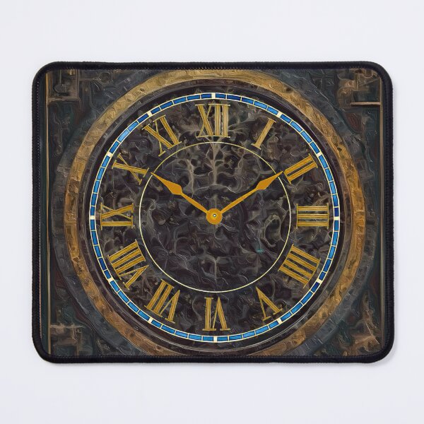 Item preview, Vintage Clock with Roman Numerals designed and sold by Anas Arts.
