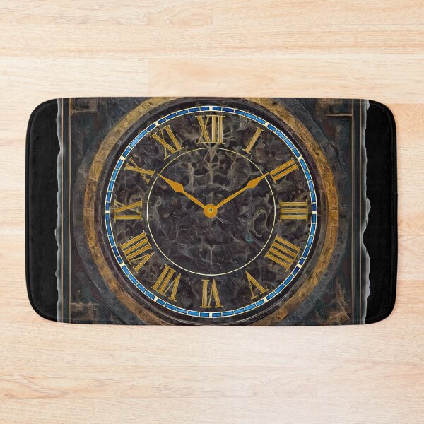 Item preview, Vintage Clock with Roman Numerals designed and sold by Anas Arts.