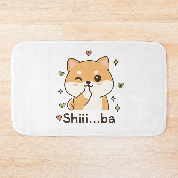 Item preview, Shiii...ba - Cute Kawaii Shiba Inu Shushing Dog designed and sold by Minimochi Art.