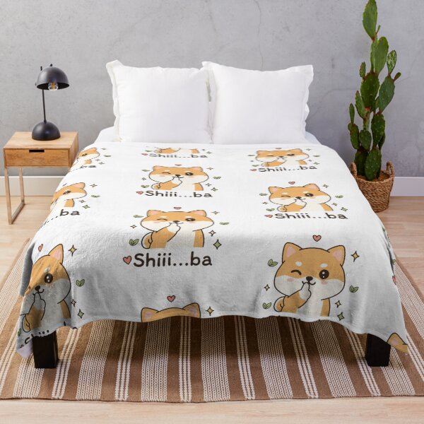 Item preview, Shiii...ba - Cute Kawaii Shiba Inu Shushing Dog designed and sold by Minimochi Art.