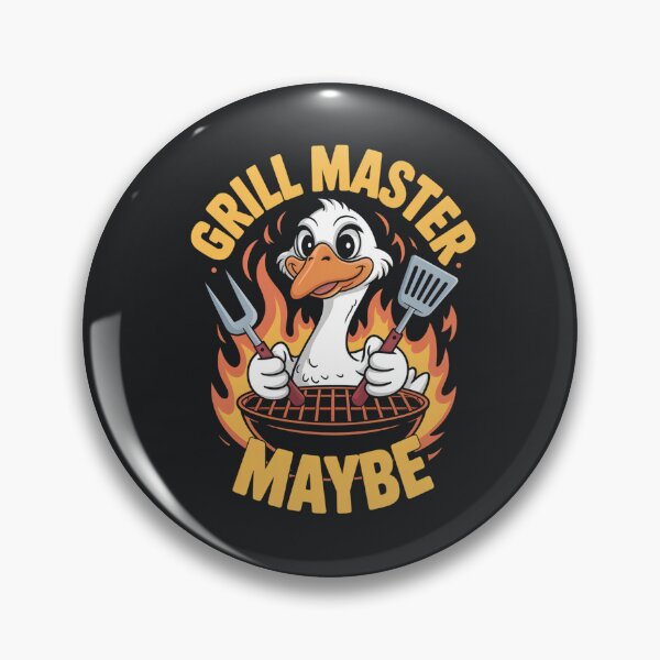 Item preview, Grill Master Maybe – Funny BBQ Sarcastic Chicken designed and sold by Taans-Creation.