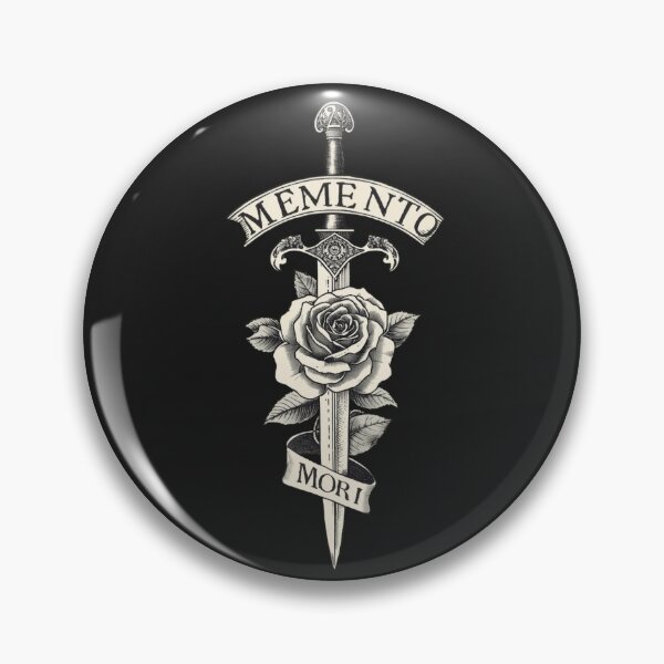 Item preview, Memento Mori Sword And Rose | Gothic Dark Academia designed and sold by VENOHA.