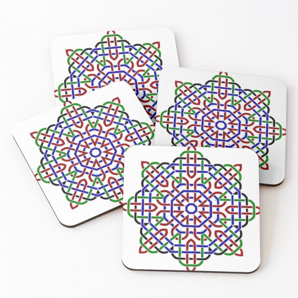 Item preview, A Modern Celtic Octagonal Mandala designed and sold by Anas Arts.