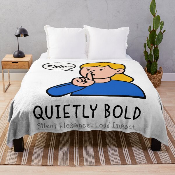 Item preview, Quietly Bold Woman Illustration | Silent Elegance, Loud Impact Art Design designed and sold by JOOKDesign.