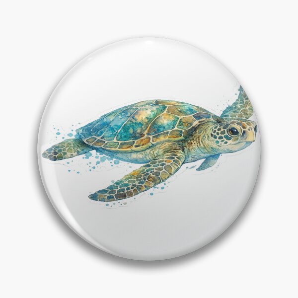 Item preview, Sea turtle designed and sold by ErinJain.