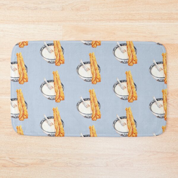Item preview, Traditional Asian Food -  Bowl of Soy Milk & Youtiao designed and sold by Alicia Chee.