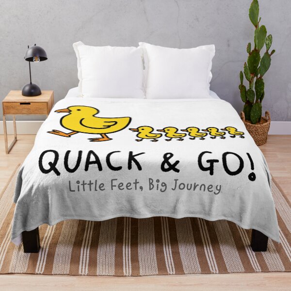 Item preview, Quack & Go! Cute Duck Family Adventure | Little Feet, Big Journey Illustration designed and sold by JOOKDesign.