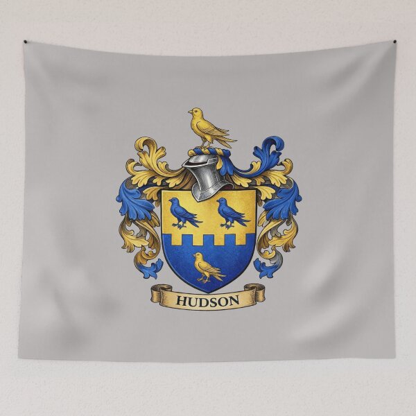 Item preview, The Hudson Family Coat of Arms designed and sold by BagTown Clans.