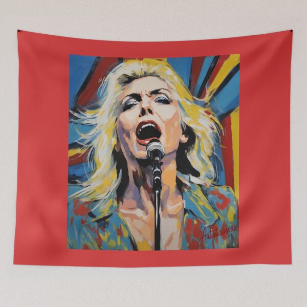 Item preview, Debbie Harry Punk New Wave Pop Art designed and sold by Artisticanvas.