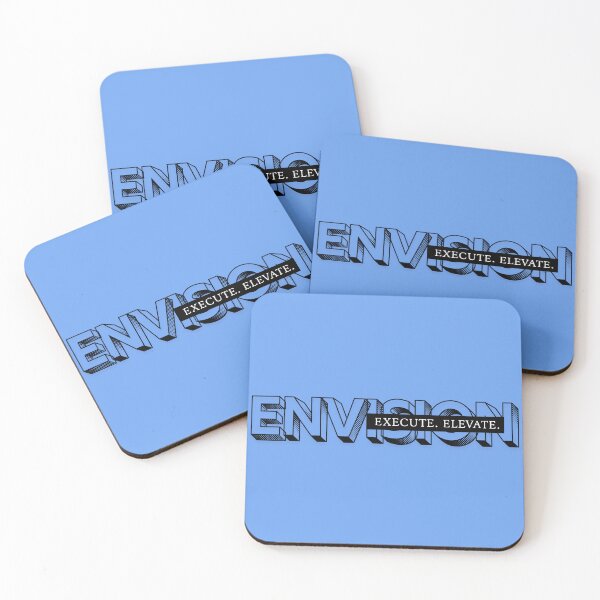 Item preview, Envision Execute Elevate Typography Design designed and sold by Niaomico.