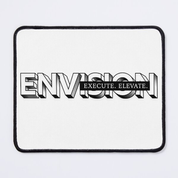 Item preview, Envision Execute Elevate Typography Design designed and sold by Niaomico.