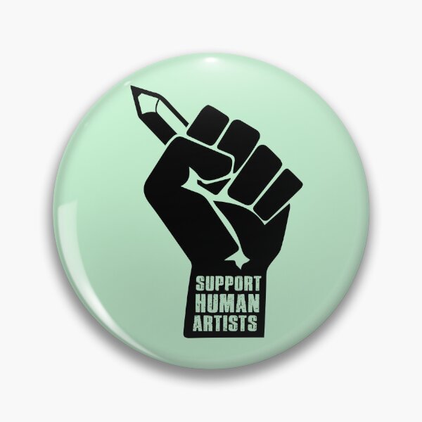 Item preview, STOP AI - Support Human Artists designed and sold by Frank J. Art.