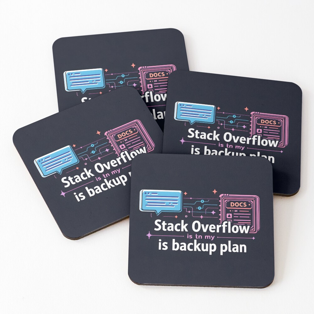 Item preview, Coasters (Set of 4) designed and sold by PixelPrintsCo.