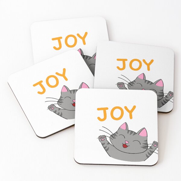 Item preview, Cute Cat Joy grey designed and sold by aoi.bird33.