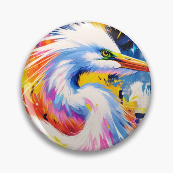Item preview, Egret Acrylic Art  designed and sold by TheAnimalZ00.