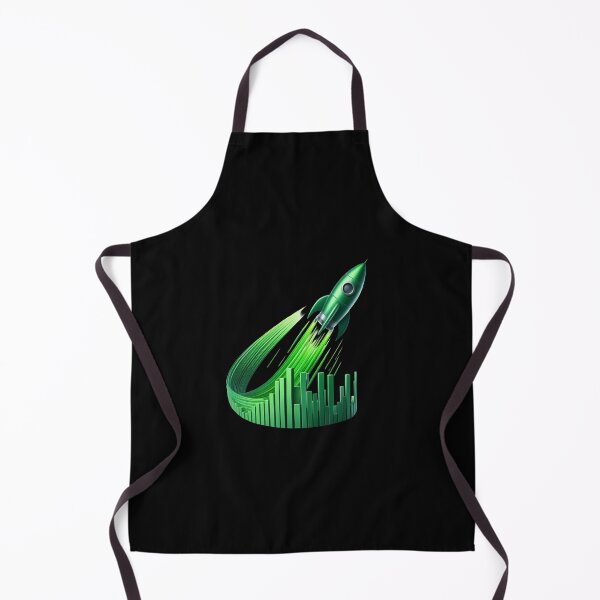 Item preview, Bullish Rocket Growth Chart – Stock Market Breakout Design designed and sold by Adappai.