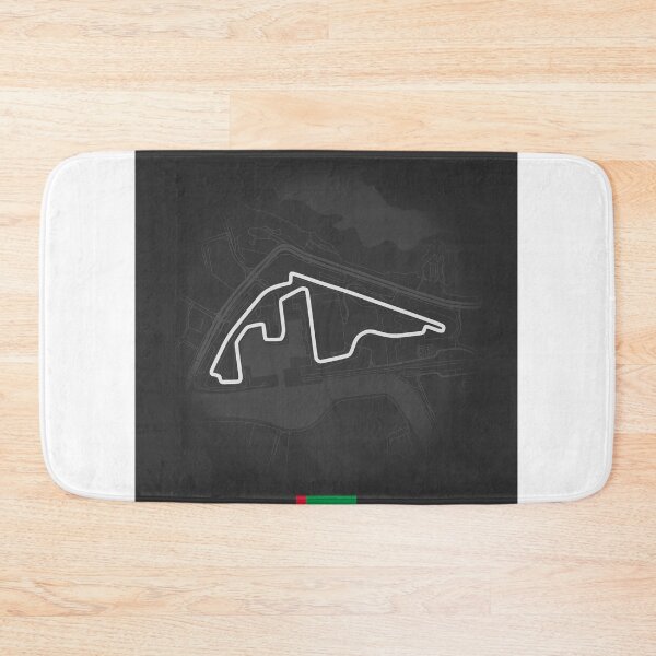 Item preview, Abu Dhabi Circuit Map Poster Minimalist Motorsport Art designed and sold by shopcanva.