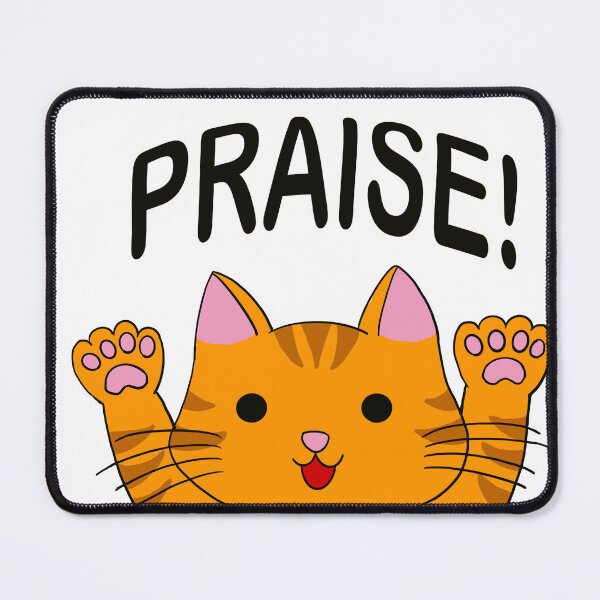 Item preview, Happy Cat Orange Praise designed and sold by aoi.bird33.
