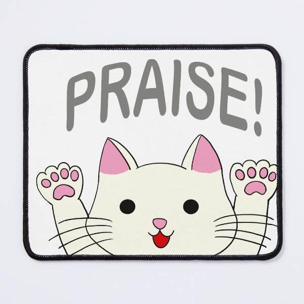 Item preview, Happy Cat White Praise designed and sold by aoi.bird33.