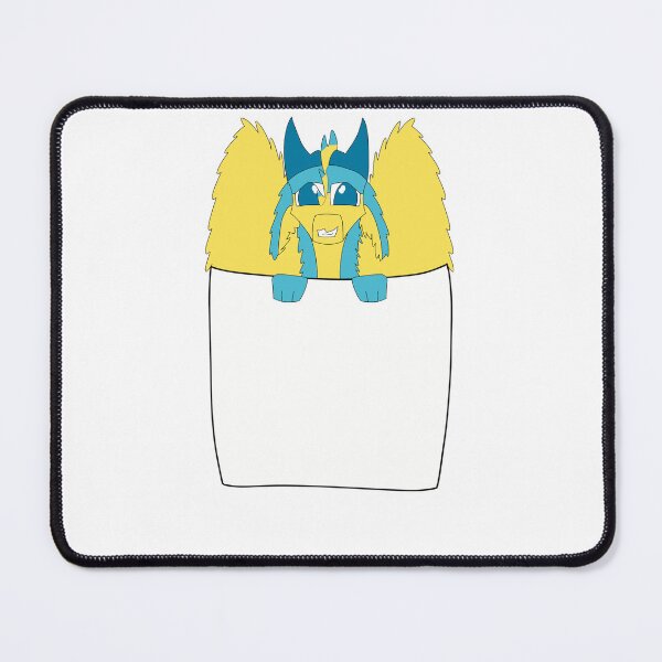 Item preview, Blue & Gold macaw pocket dragon designed and sold by TheDragonAviary.