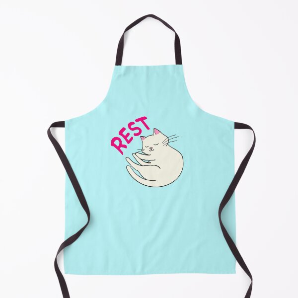 Item preview, Cute Cat White Rest designed and sold by aoi.bird33.
