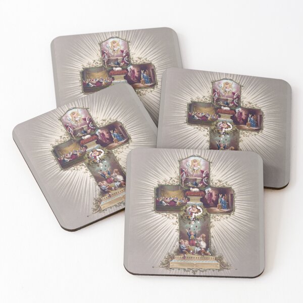 Item preview, Easter Cross - Vintage Art - Lithograph designed and sold by karwilberevivalcollection.