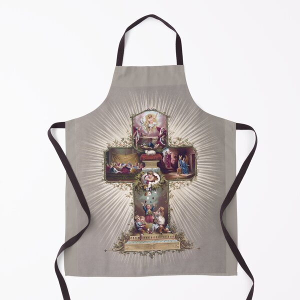 Item preview, Easter Cross - Vintage Art - Lithograph designed and sold by karwilberevivalcollection.