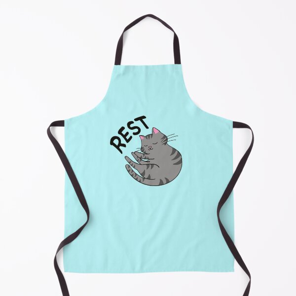 Item preview, Cute Cat Grey Rest designed and sold by aoi.bird33.