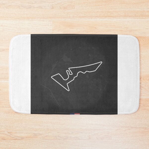 Item preview, Circuit of the Americas Track Map Minimalist Motorsport Poster designed and sold by shopcanva.