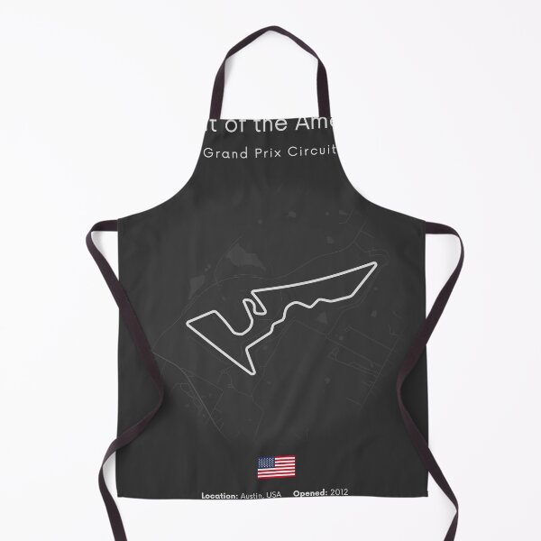Item preview, Circuit of the Americas Track Map Minimalist Motorsport Poster designed and sold by shopcanva.