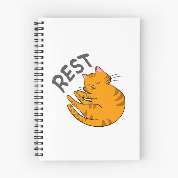 Item preview, Cute Cat Orange Rest designed and sold by aoi.bird33.