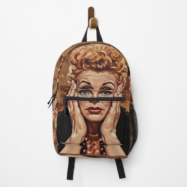 Item preview, The Queen of Comedy: Lucille Ball Iconic Expression Portrait designed and sold by Art's Diner.