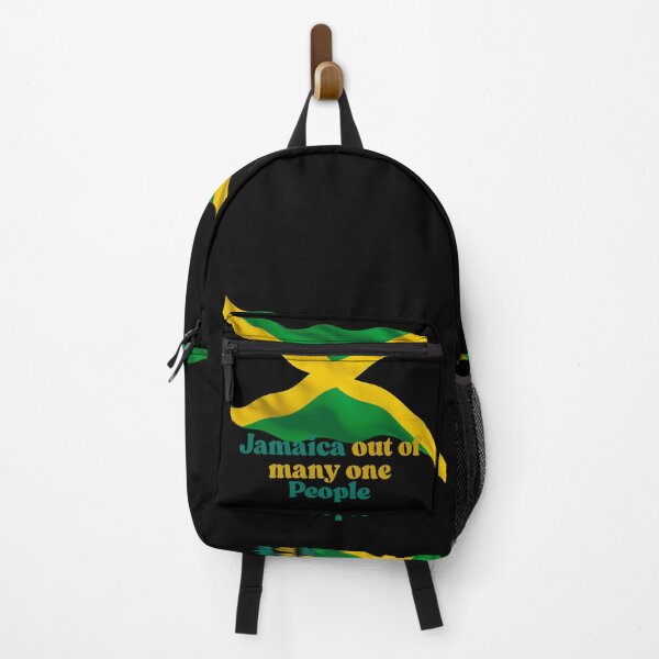 Item preview, Jamaica motto “ Out of many one people” Caribbean island design designed and sold by TheProverbsMom.