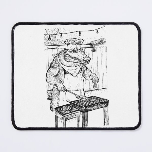 Item preview, Bayou BBQ: Grillmaster Gator designed and sold by wbhny.