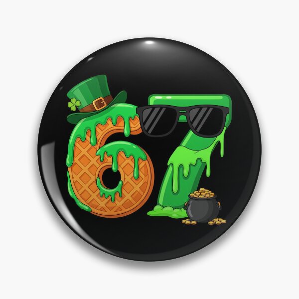 Item preview, six seven meme saint Patrick day 2026 designed and sold by VividDripCo.