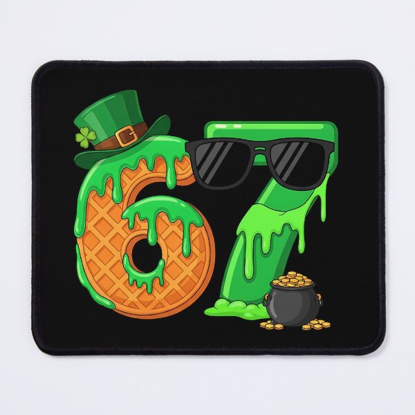 Item preview, six seven meme saint Patrick day 2026 designed and sold by VividDripCo.