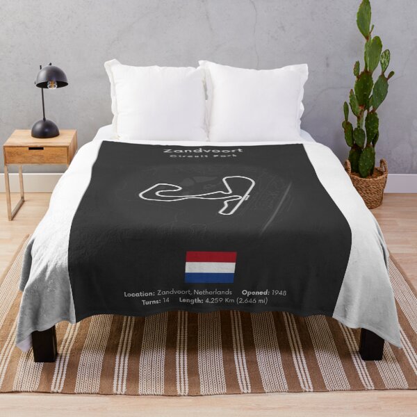 Item preview, Zandvoort Circuit Park Map Poster Minimalist Motorsport Art designed and sold by shopcanva.