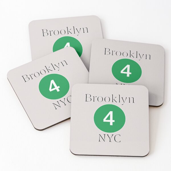 Item preview, Brooklyn 4 Train NYC designed and sold by Mountain-Point.