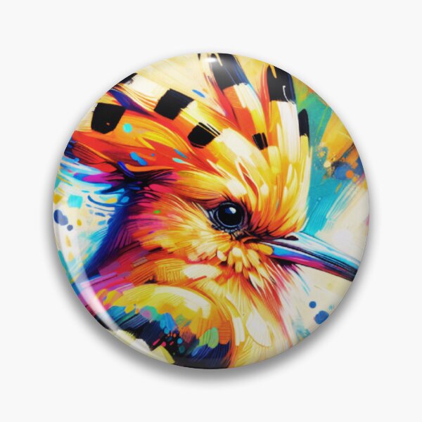 Item preview, Hoopoe Acrylic Art  designed and sold by TheAnimalZ00.