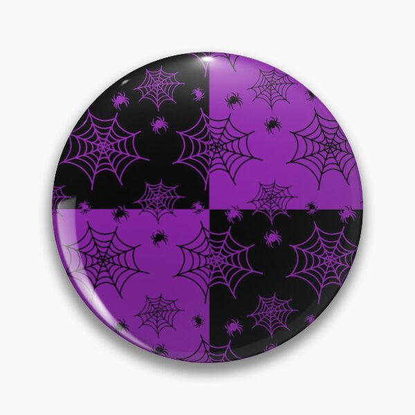 Artikelvorschau, Schwarzes und violettes Wechselnetzmuster entworfen und verkauft von serenebookworm.
