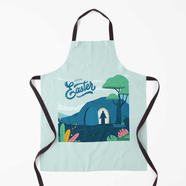 Item preview, Religious Happy Easter Hand Lettering 2 designed and sold by mcraft studio.
