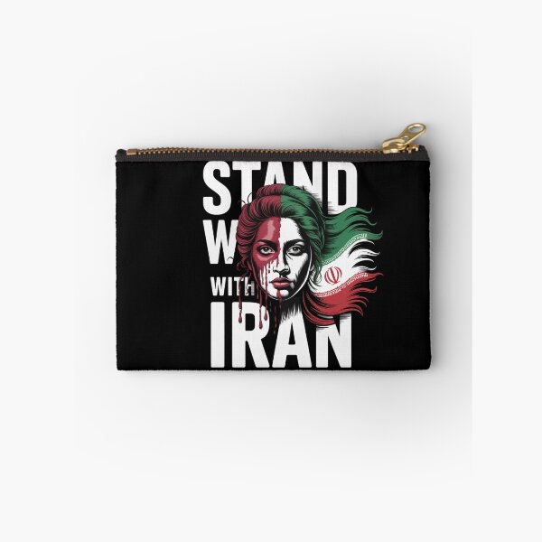Item preview, Stand With Iran - Flowing Hair Design designed and sold by Peter Stawicki.