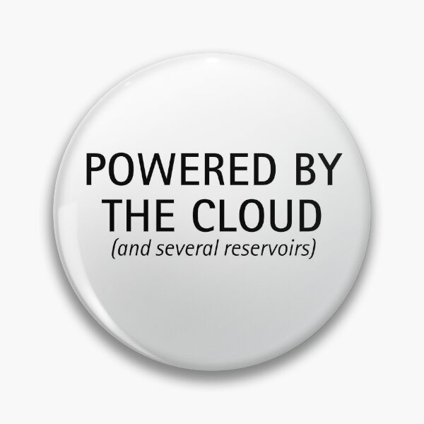 Item preview, Powered by the Cloud* | Tech Satire designed and sold by ContextPending.